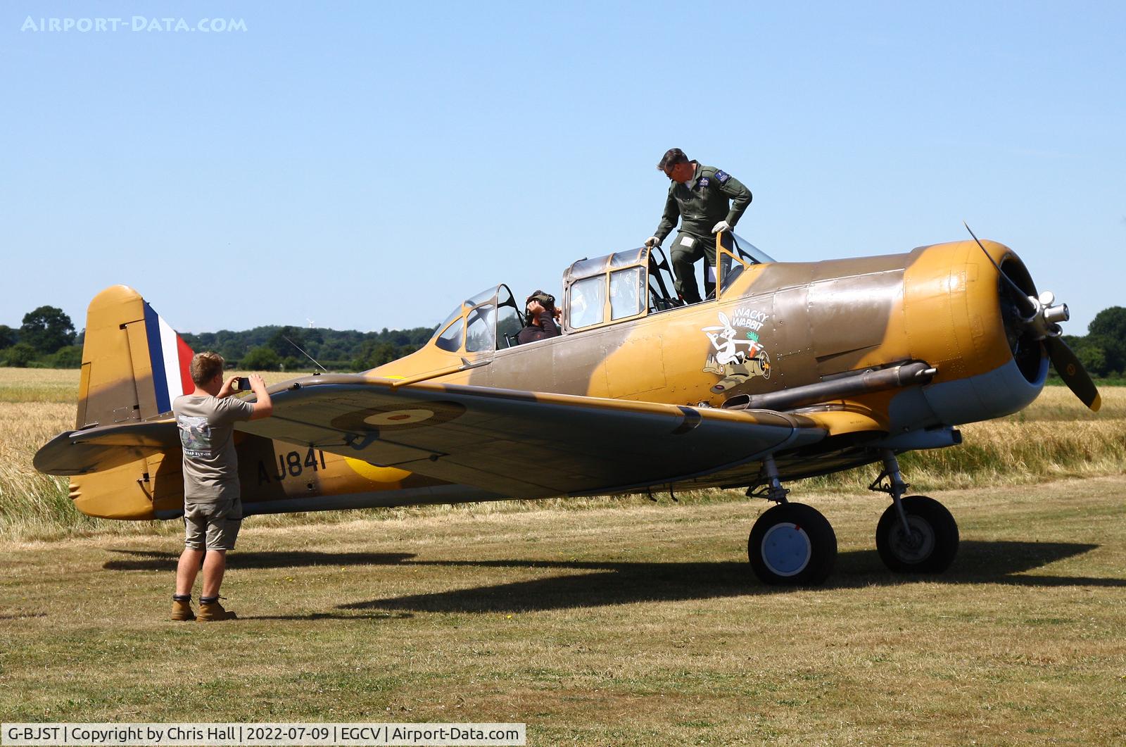 G-BJST, 1953 Canadian Car & Foundry T-6H Harvard Mk.4M C/N 14A-2429, Sleapkosh 2022