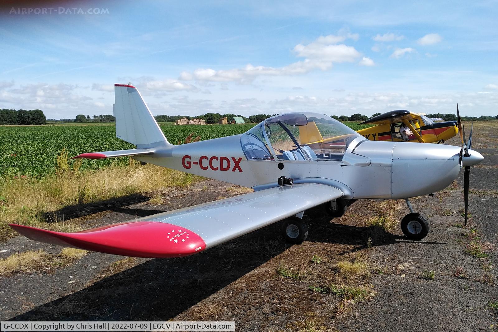G-CCDX, 2003 Aerotechnik EV-97 Eurostar C/N PFA 315-14013, Sleapkosh 2022
