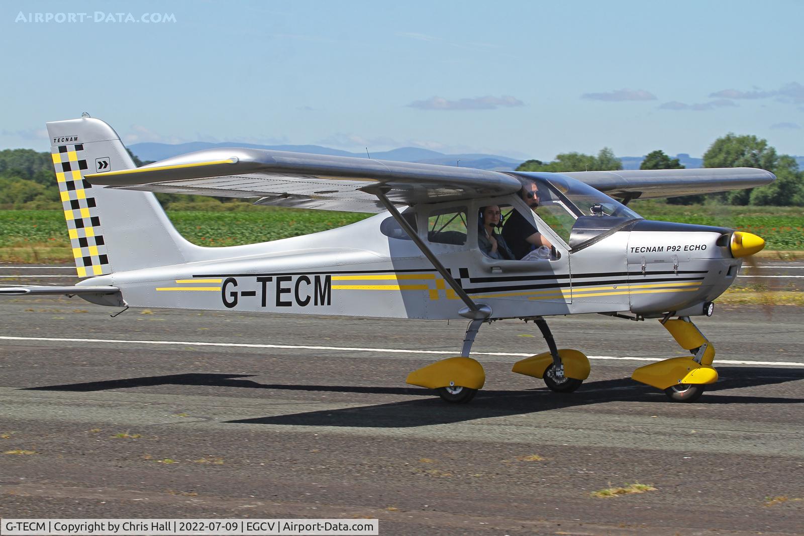 G-TECM, 2001 Tecnam P-92EM Echo C/N PFA 318-13667, Sleapkosh 2022