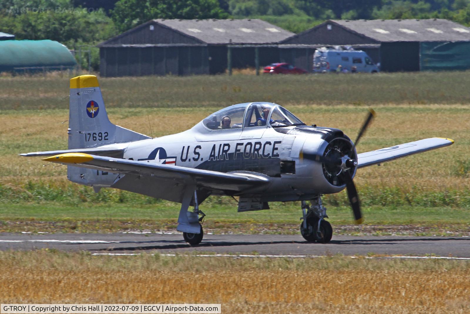 G-TROY, 1951 North American T-28A Trojan C/N 174-545, Sleapkosh 2022