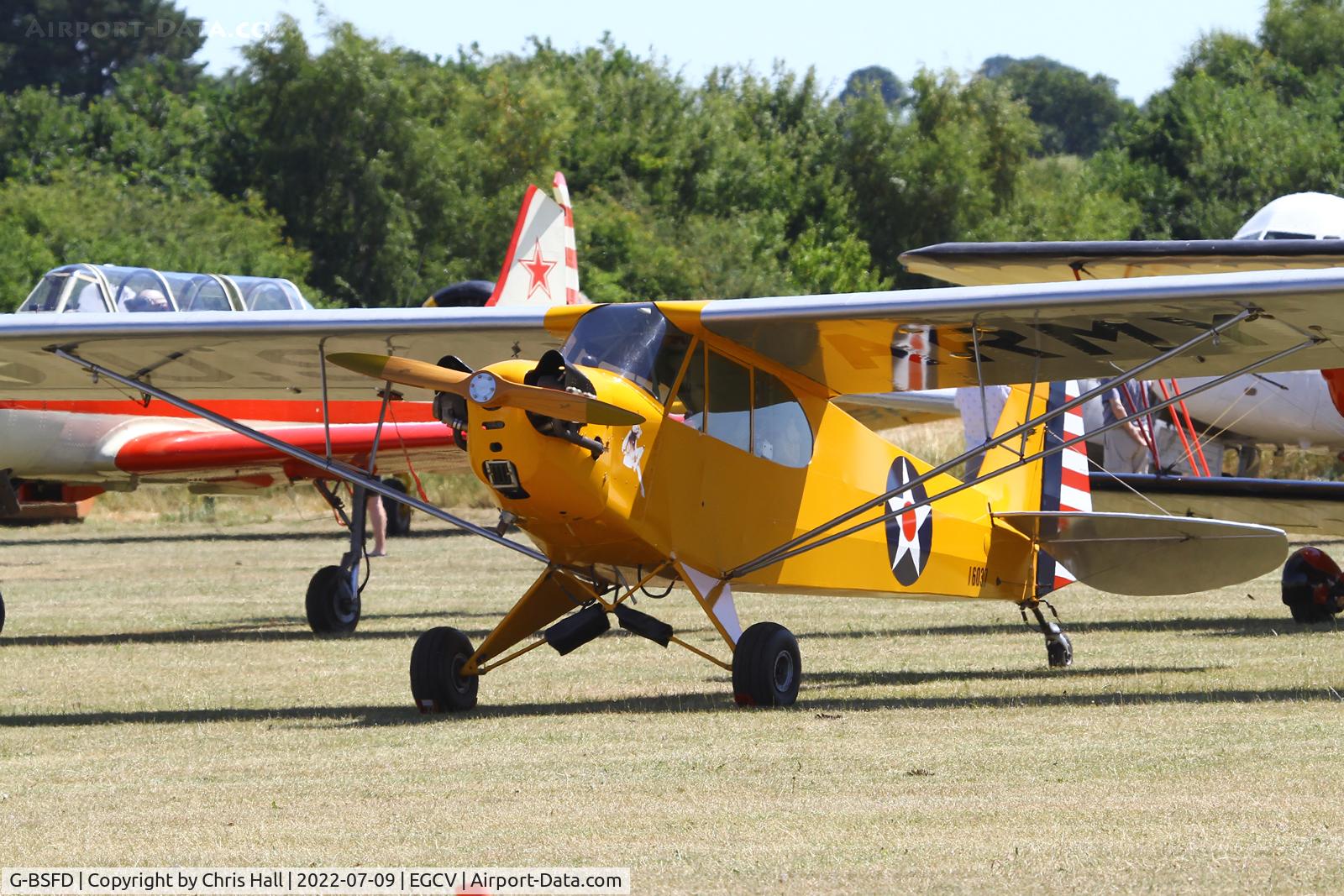G-BSFD, 1946 Piper J3C-65 Cub Cub C/N 16037, Sleapkosh 2022
