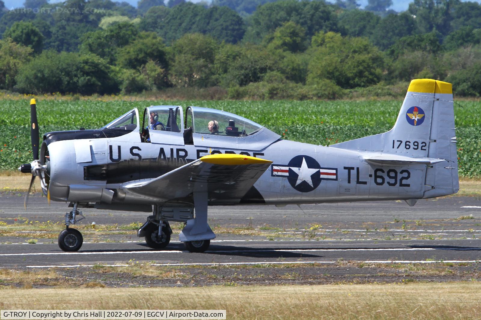 G-TROY, 1951 North American T-28A Trojan C/N 174-545, Sleapkosh 2022
