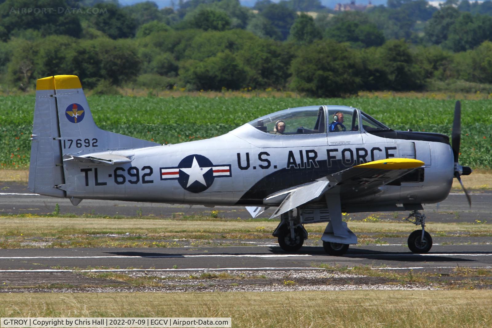 G-TROY, 1951 North American T-28A Trojan C/N 174-545, Sleapkosh 2022