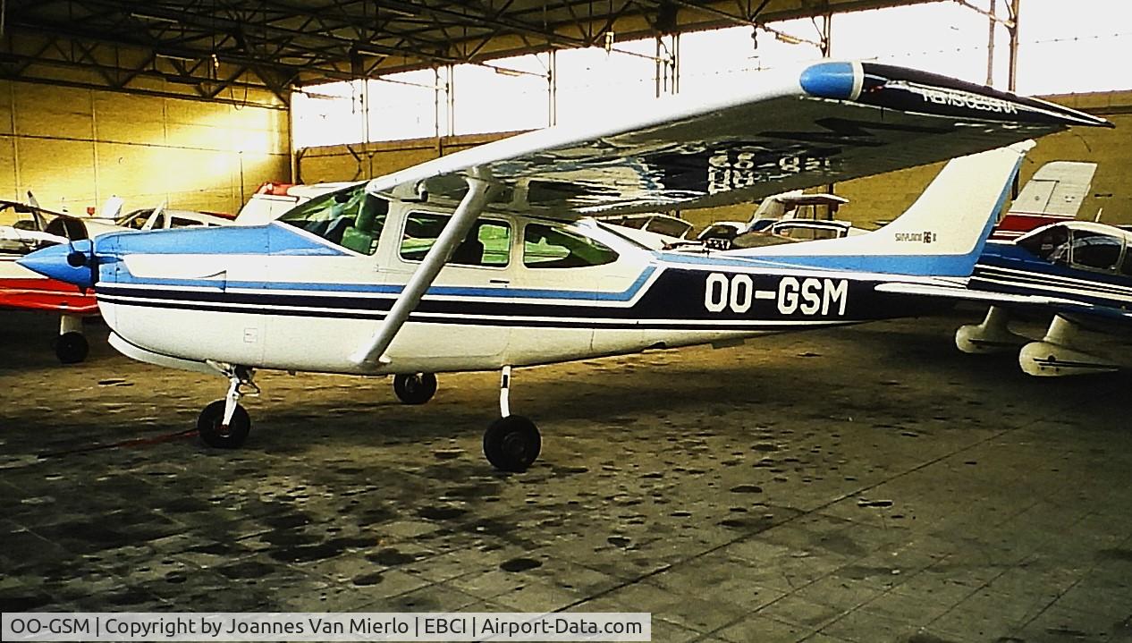 OO-GSM, 1978 Reims FR182 Skylane RG II C/N FR1820013, ex-slide