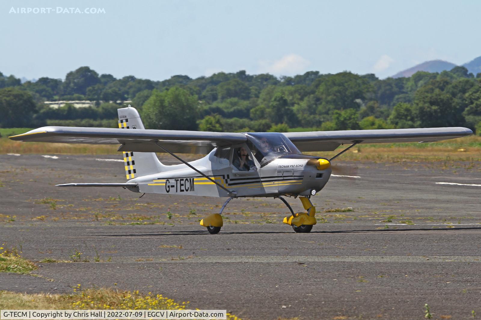 G-TECM, 2001 Tecnam P-92EM Echo C/N PFA 318-13667, Sleapkosh 2022