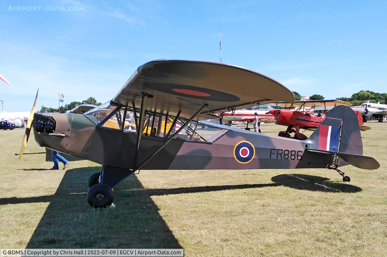 G-BDMS, 1944 Piper J3C-65 Cub Cub C/N 13049, Sleapkosh 2022
