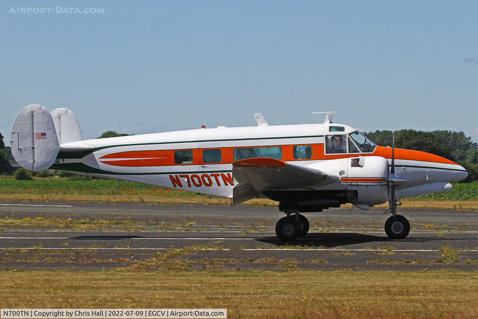 N700TN, 1964 Beech H-18 Tri-Gear C/N BA-718, Sleapkosh 2022