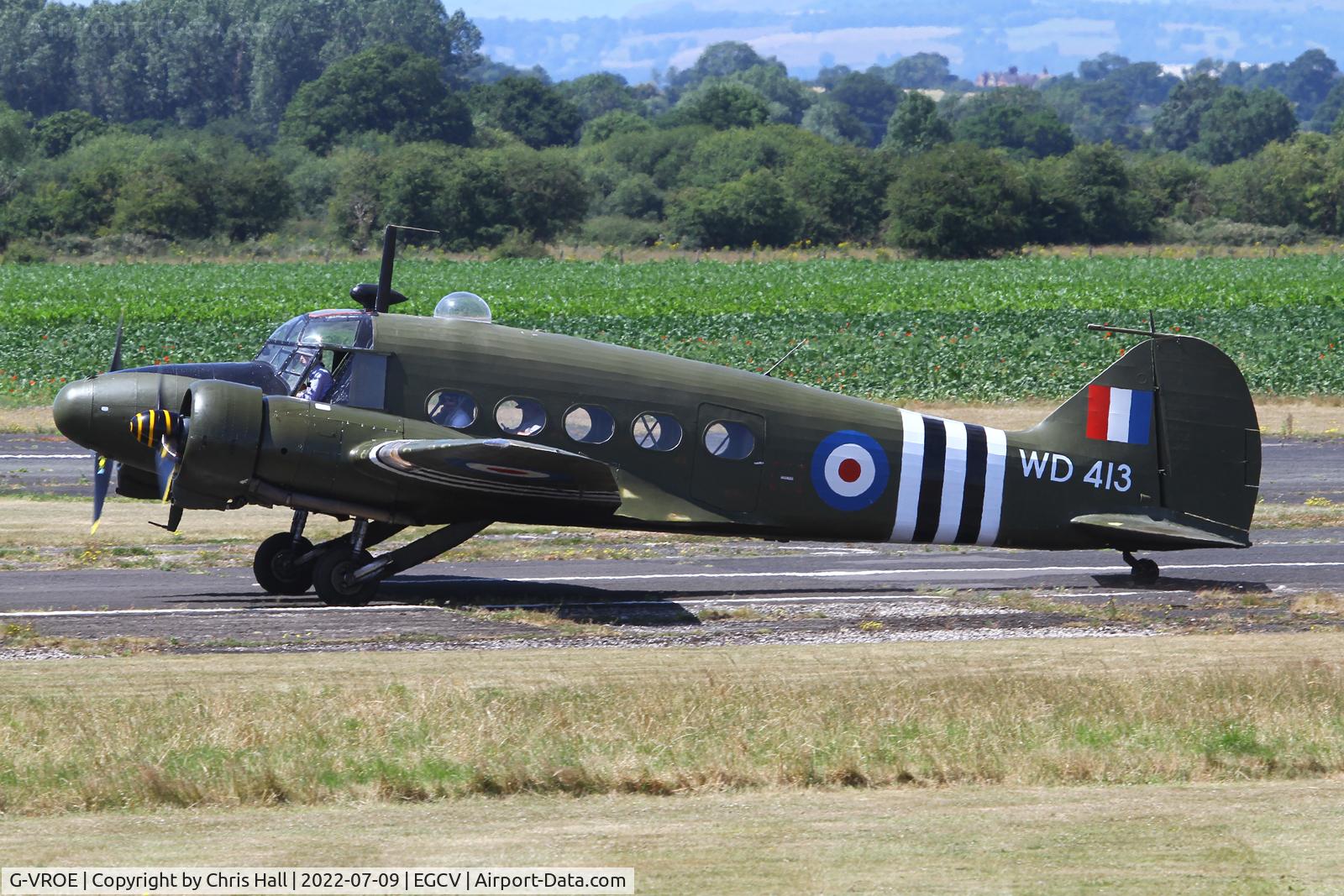 G-VROE, 1950 Avro 652A Anson T.21 C/N 3634, Sleapkosh 2022
