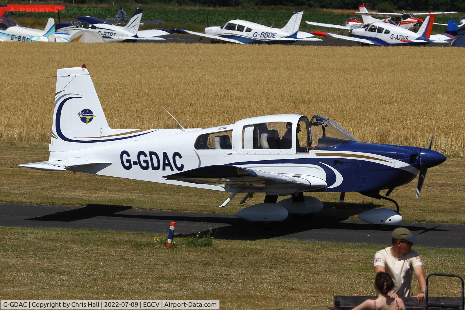 G-GDAC, 1976 Grumman American AA-5A Cheetah C/N AA5A-0347, Sleapkosh 2022