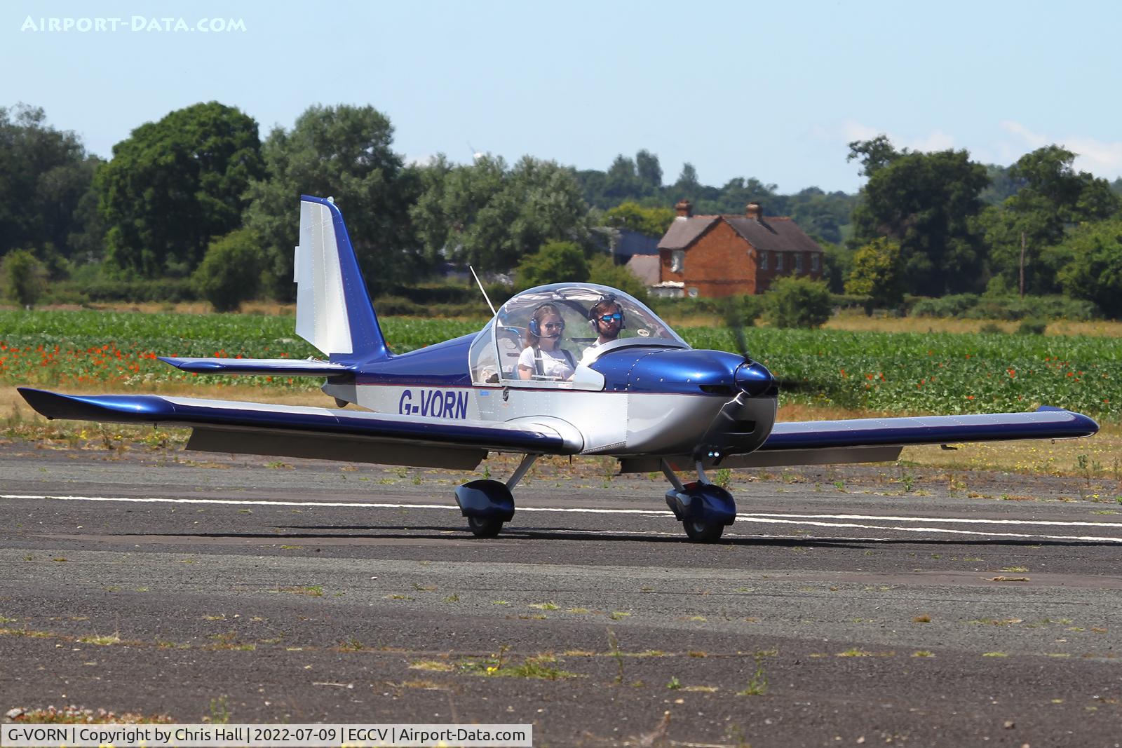 G-VORN, 2004 Aerotechnik EV-97 Eurostar C/N PFA 315-14299, Sleapkosh 2022