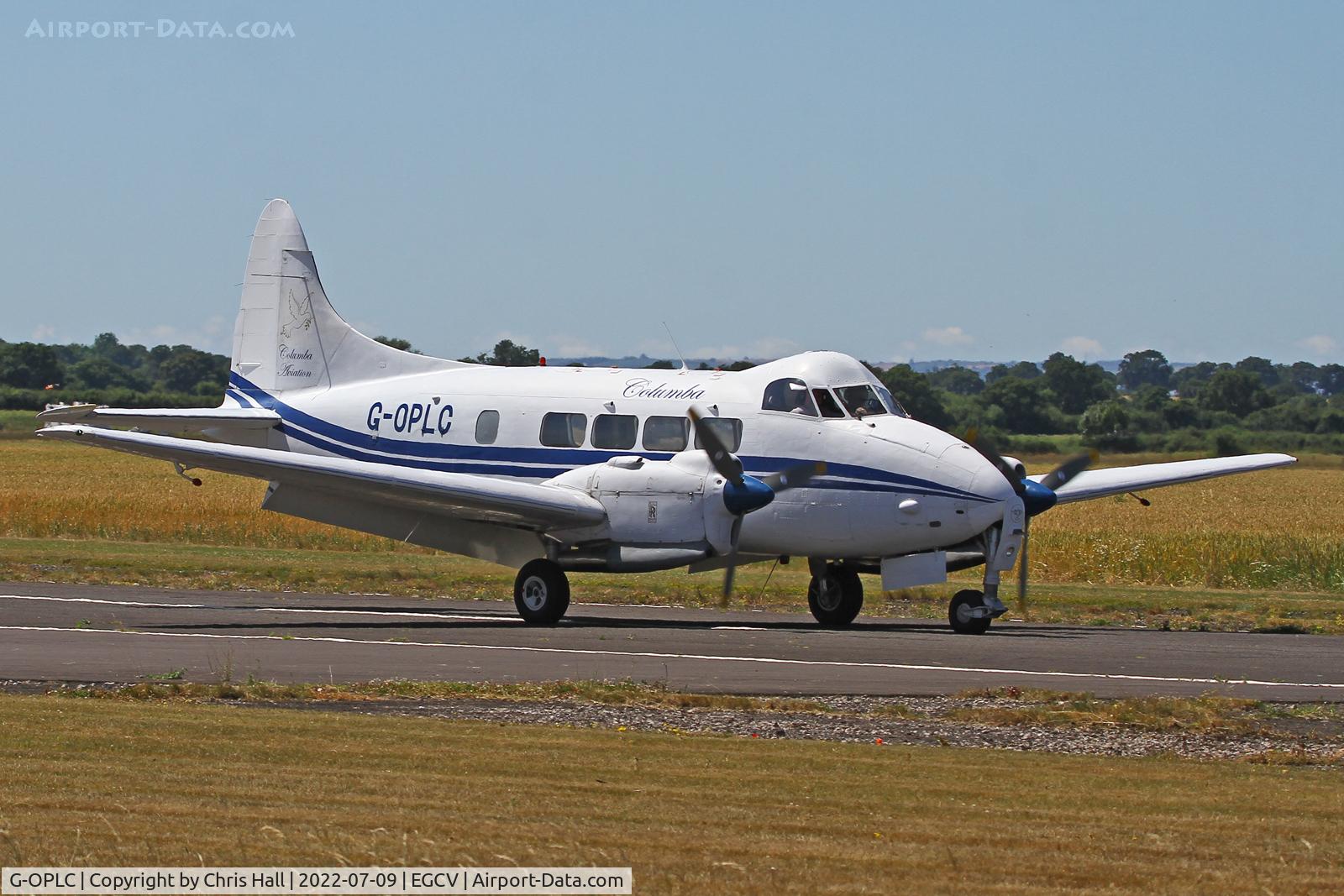 G-OPLC, 1948 De Havilland DH-104 Dove 8 C/N 04212, Sleapkosh 2022