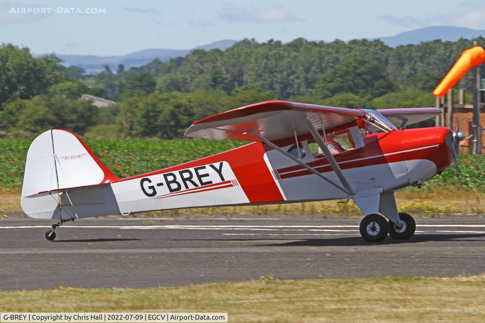 G-BREY, 1946 Taylorcraft BC-12D Twosome C/N 7299, Sleapkosh 2022