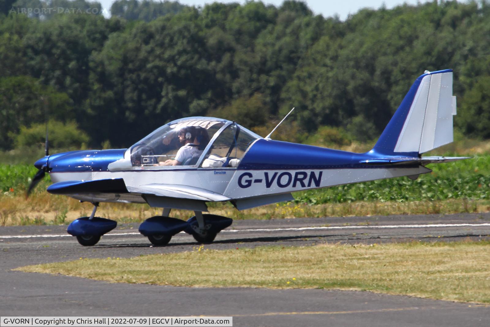 G-VORN, 2004 Aerotechnik EV-97 Eurostar C/N PFA 315-14299, Sleapkosh 2022