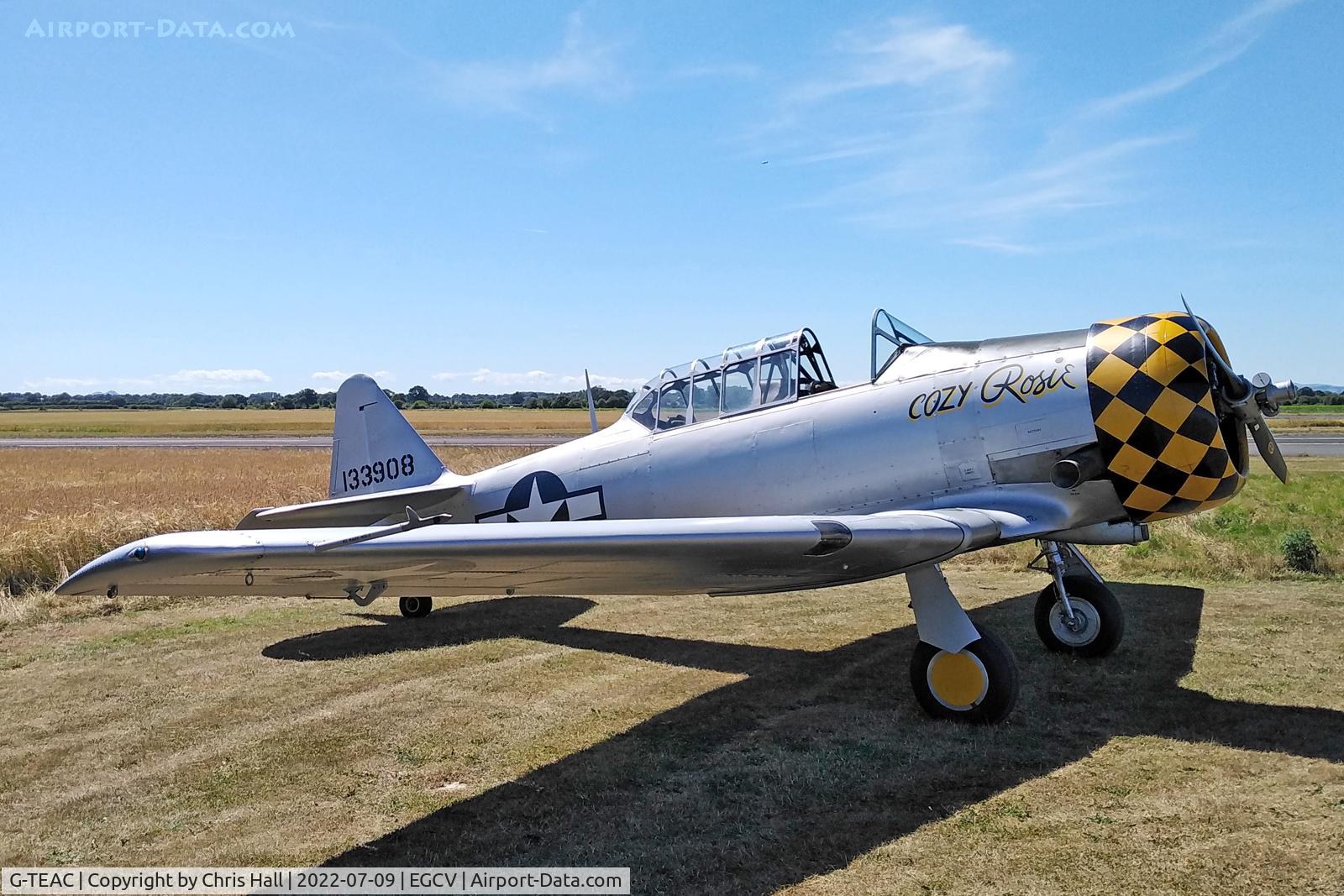 G-TEAC, 1943 North American AT-6C Harvard IIA C/N 88-9706, Sleapkosh 2022