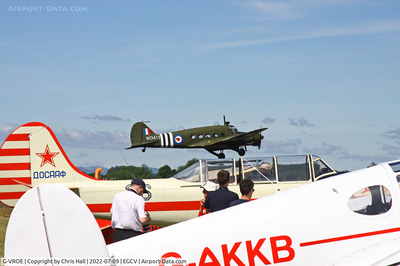 G-VROE, 1950 Avro 652A Anson T.21 C/N 3634, Sleapkosh 2022