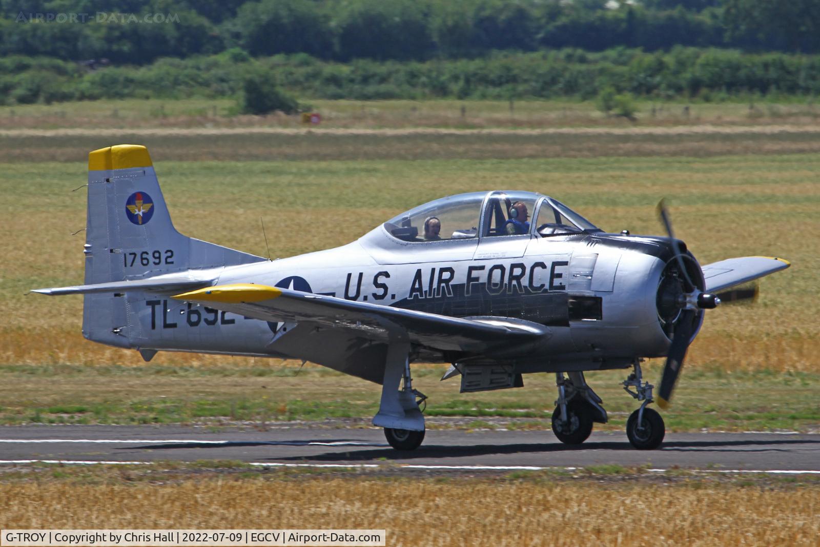 G-TROY, 1951 North American T-28A Trojan C/N 174-545, Sleapkosh 2022