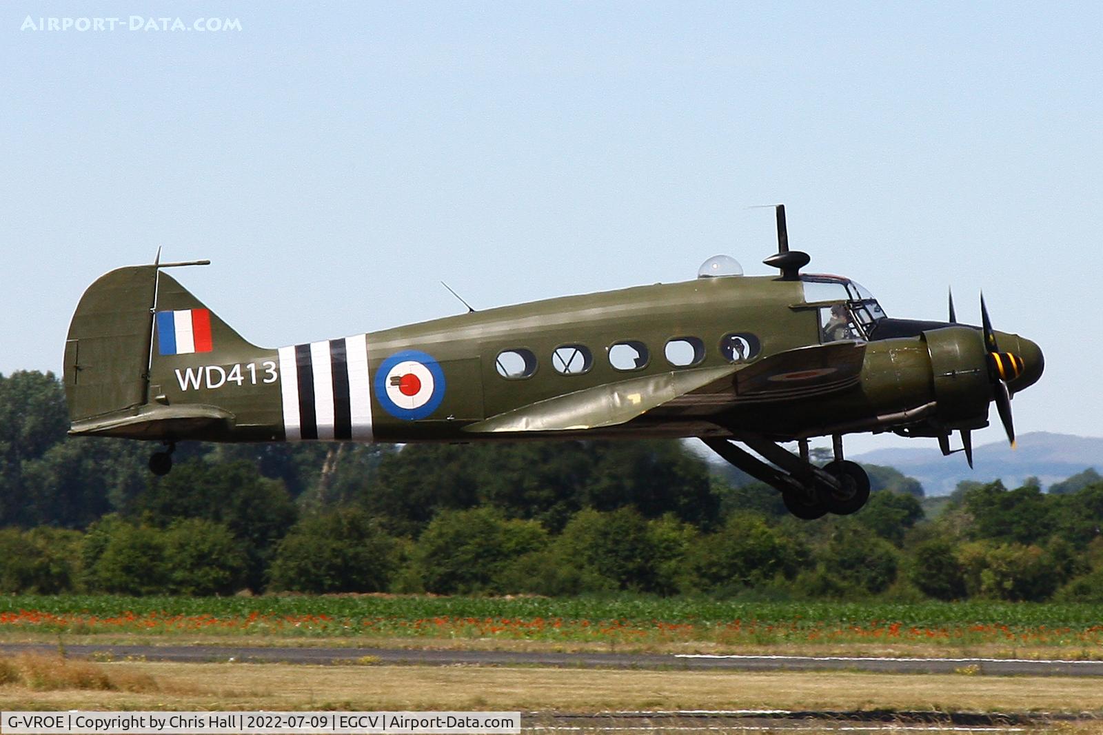 G-VROE, 1950 Avro 652A Anson T.21 C/N 3634, Sleapkosh 2022