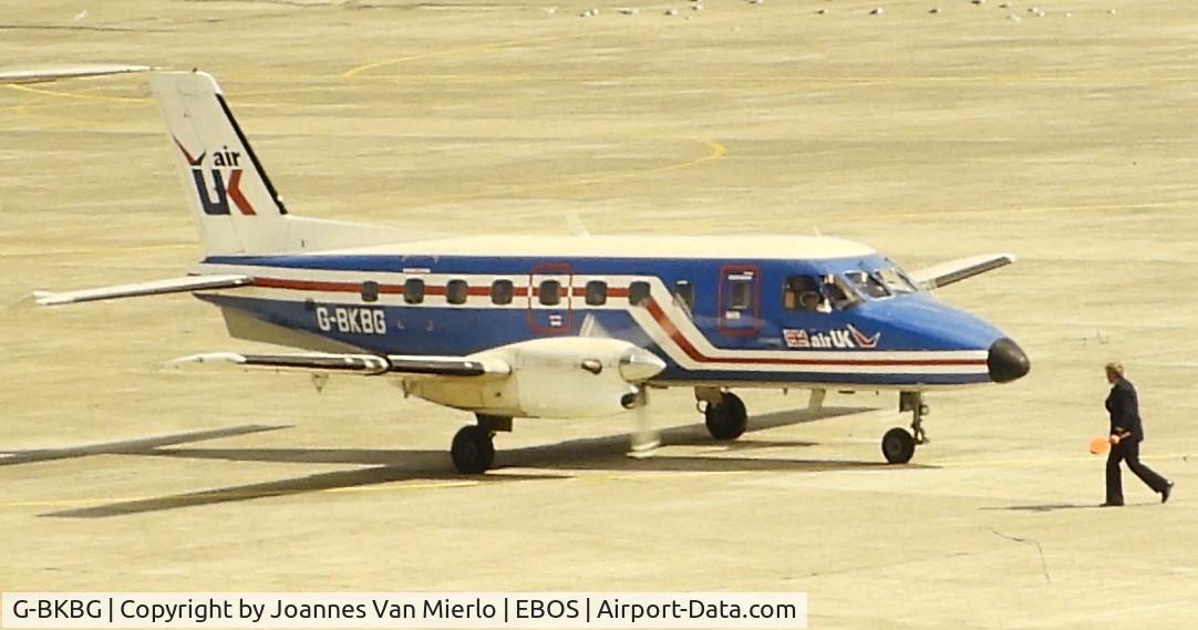 G-BKBG, 1979 Embraer EMB-110P1 Bandeirante C/N 110219, ex-slide