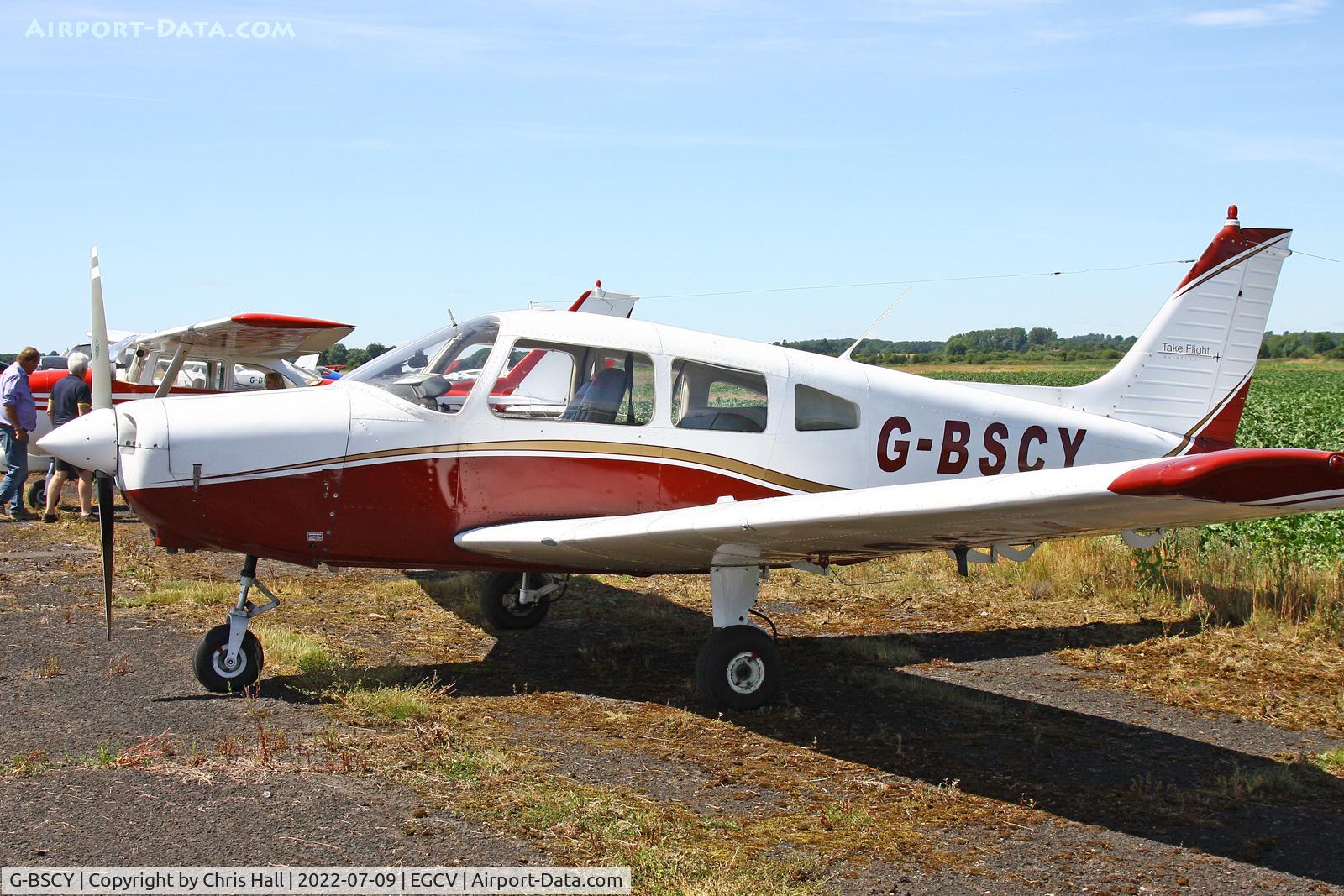 G-BSCY, 1975 Piper PA-28-151 Cherokee Warrior C/N 28-7515046, Sleapkosh 2022