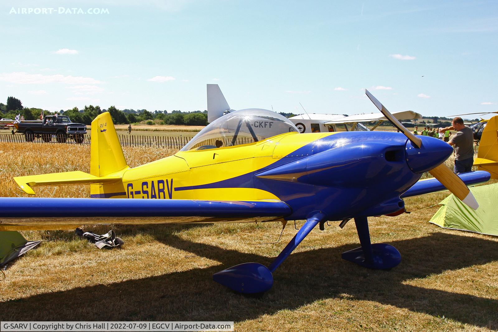 G-SARV, 2002 Vans RV-4 C/N PFA 181-12606, Sleapkosh 2022