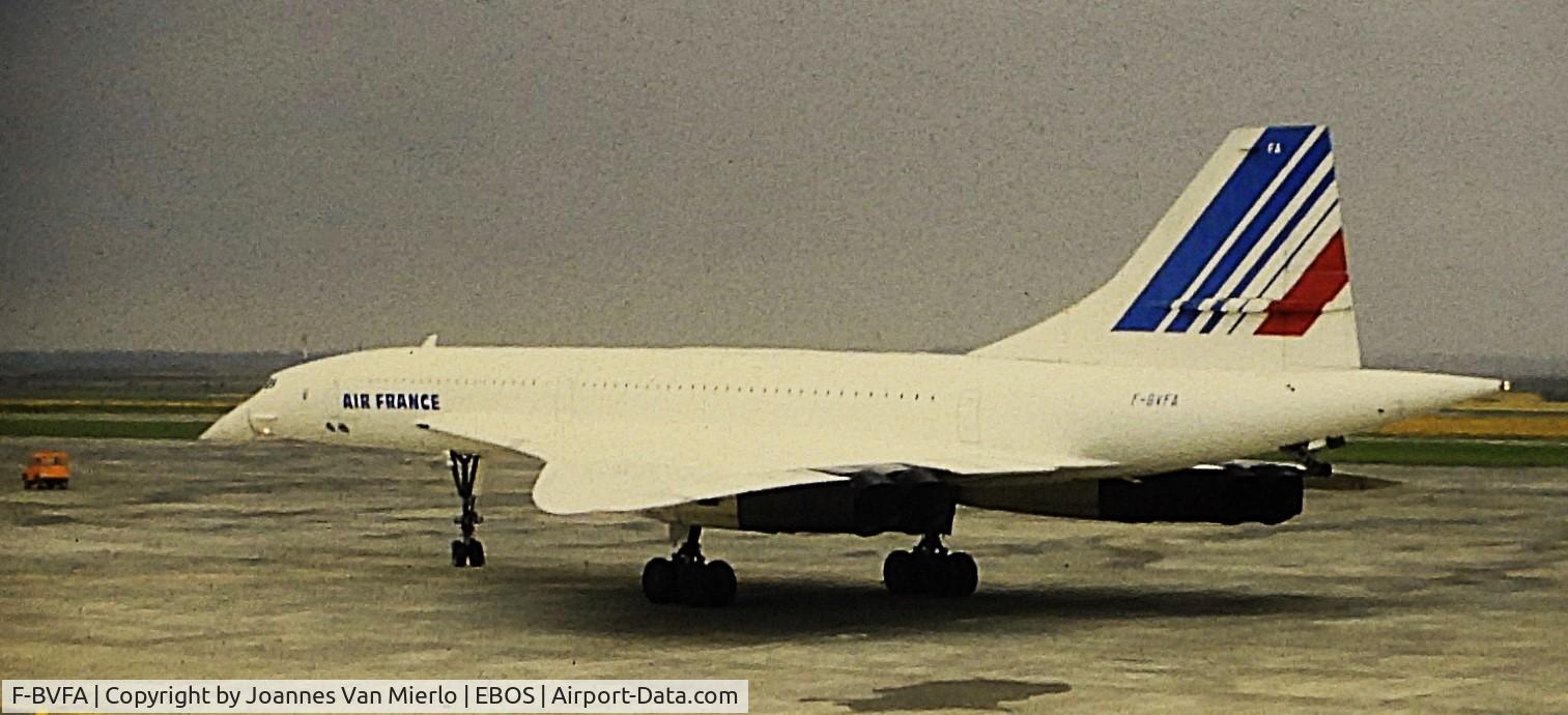 F-BVFA, 1976 Aerospatiale-BAC Concorde 101 C/N 5, ex-slide