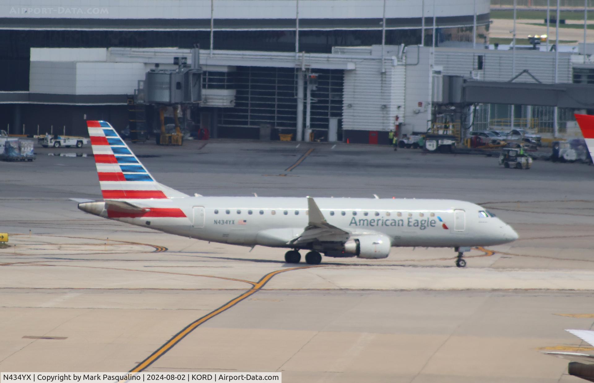 N434YX, 2014 Embraer 175LR (ERJ-170-200LR) C/N 17000418, ERJ-170-200LR