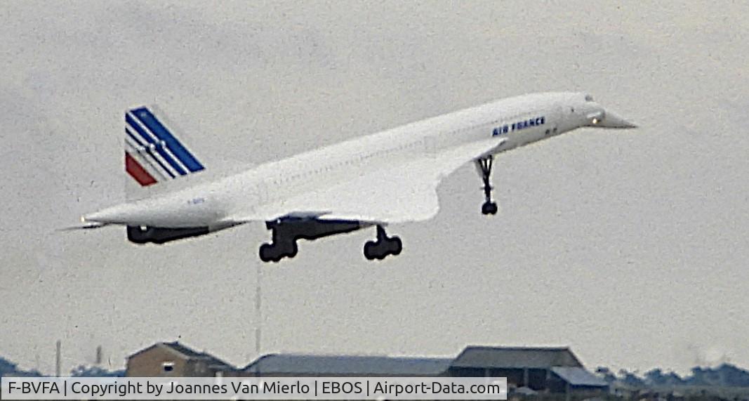 F-BVFA, 1976 Aerospatiale-BAC Concorde 101 C/N 5, ex-slide