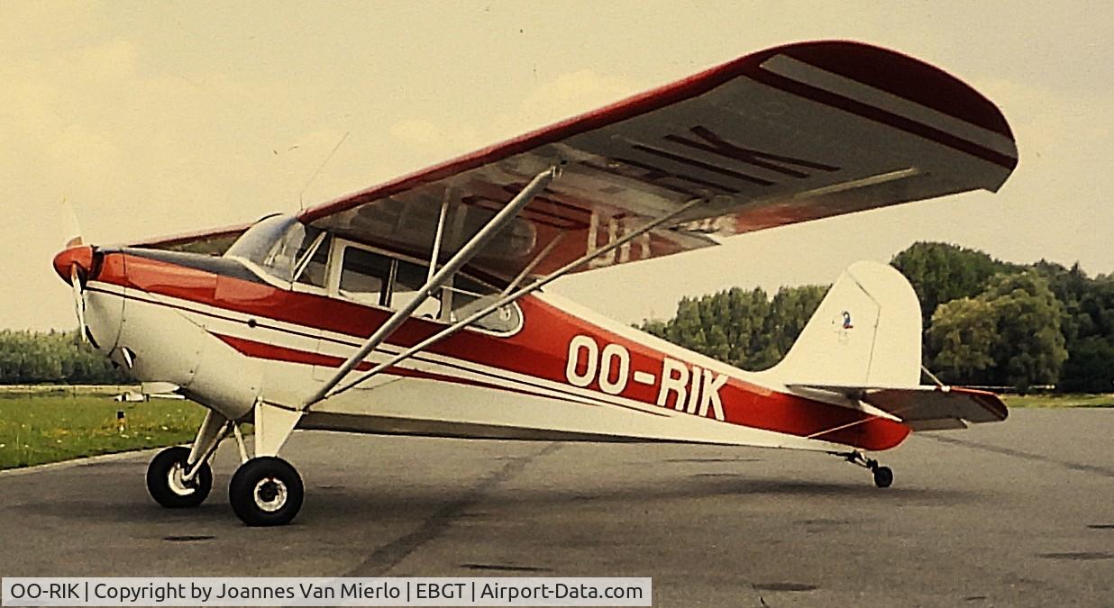 OO-RIK, 1947 Aeronca 11AC Chief Chief C/N 11AC-1598, ex-slide