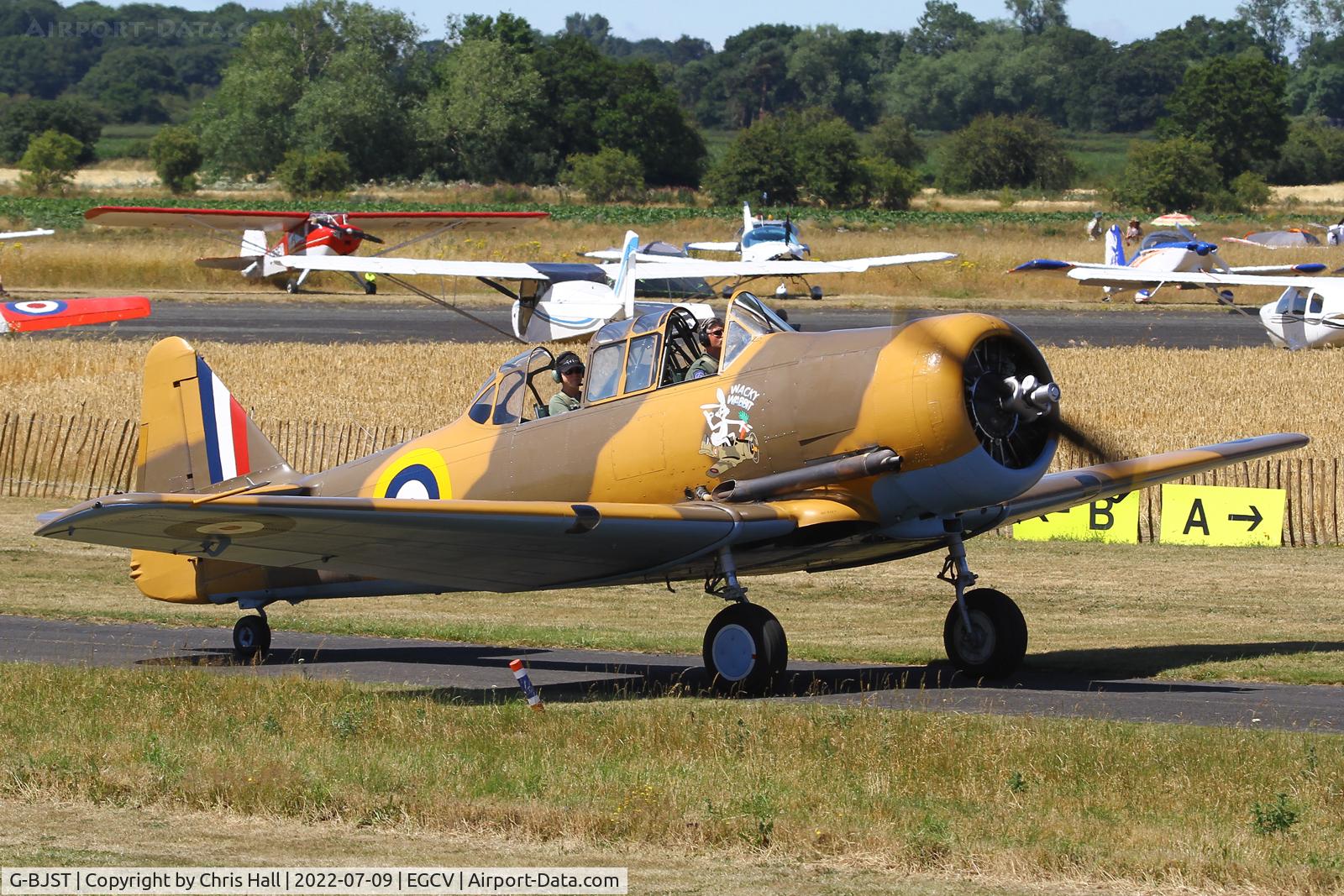 G-BJST, 1953 Canadian Car & Foundry T-6H Harvard Mk.4M C/N 14A-2429, Sleapkosh 2022