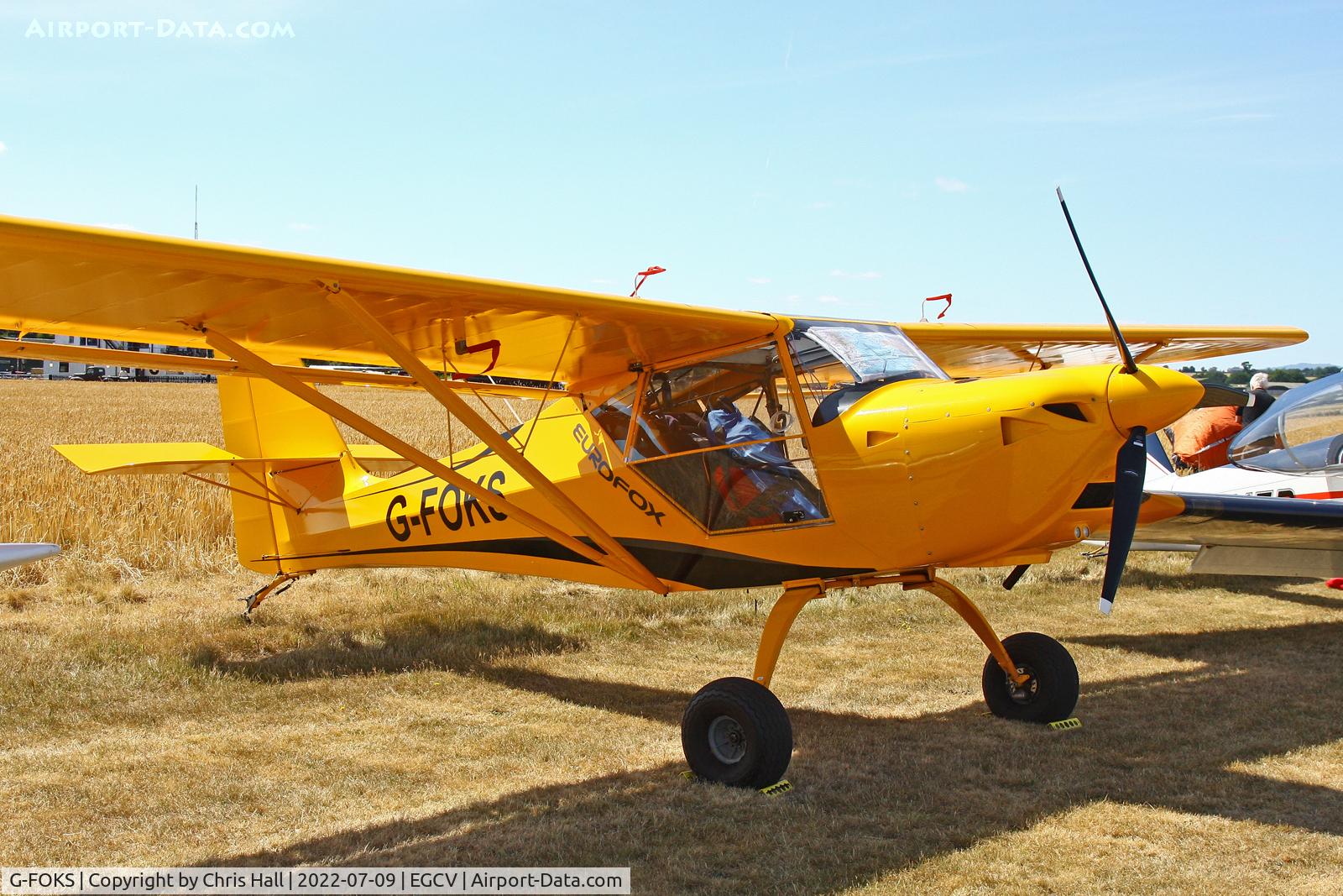 G-FOKS, 2017 AeroPro Eurofox  912(S) C/N LAA 376-15473, Sleapkosh 2022