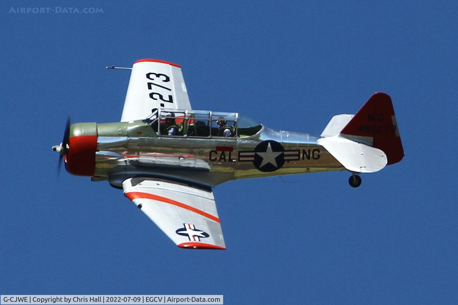 G-CJWE, 1952 Canadian Car & Foundry T-6 Harvard Mk.4 C/N CCF4-97, Sleapkosh 2022