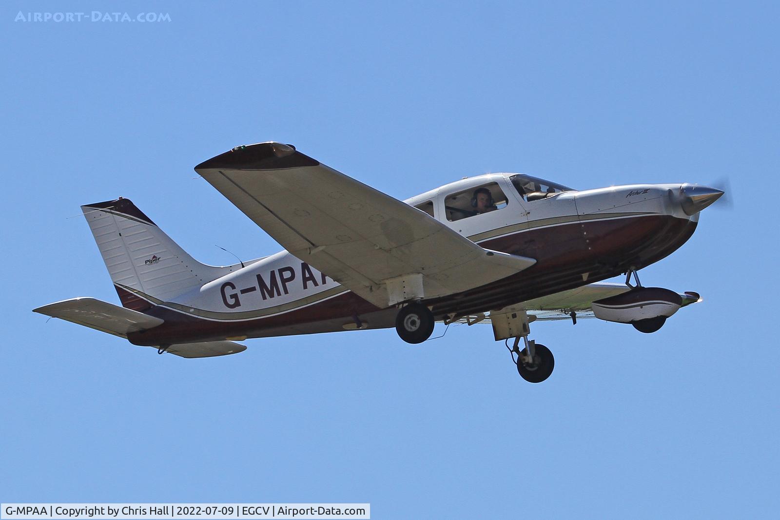 G-MPAA, 2002 Piper PA-28-181 Cherokee Archer III C/N 2843539, Sleapkosh 2022