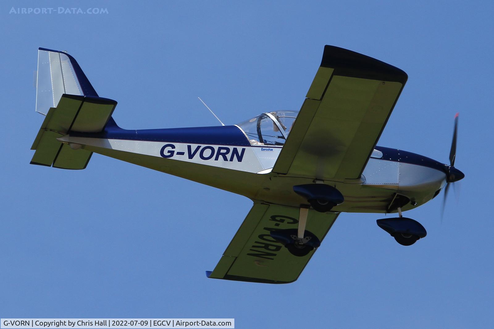 G-VORN, 2004 Aerotechnik EV-97 Eurostar C/N PFA 315-14299, Sleapkosh 2022