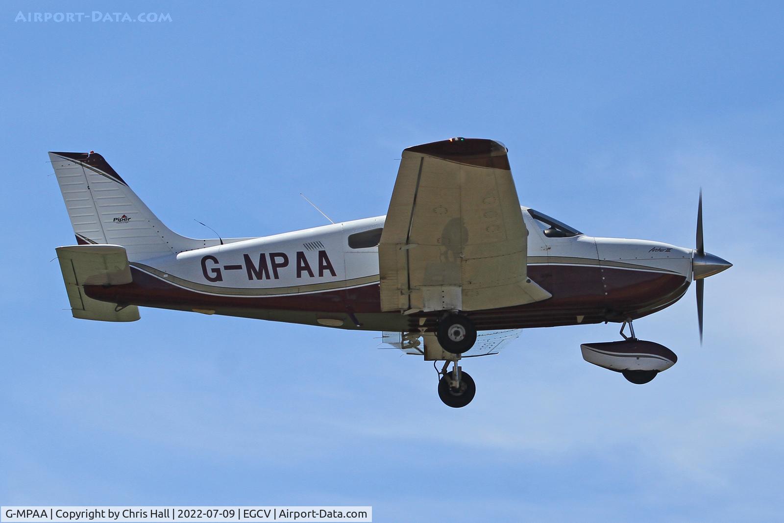 G-MPAA, 2002 Piper PA-28-181 Cherokee Archer III C/N 2843539, Sleapkosh 2022