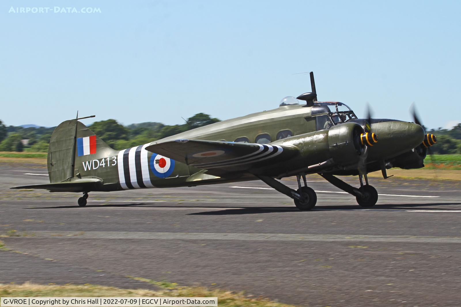 G-VROE, 1950 Avro 652A Anson T.21 C/N 3634, Sleapkosh 2022