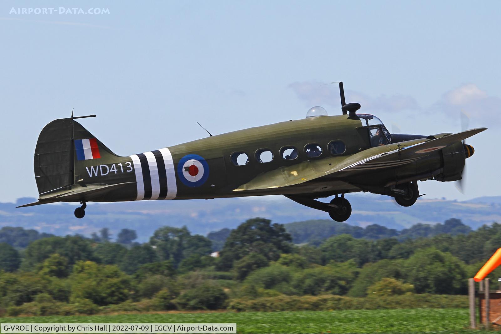 G-VROE, 1950 Avro 652A Anson T.21 C/N 3634, Sleapkosh 2022
