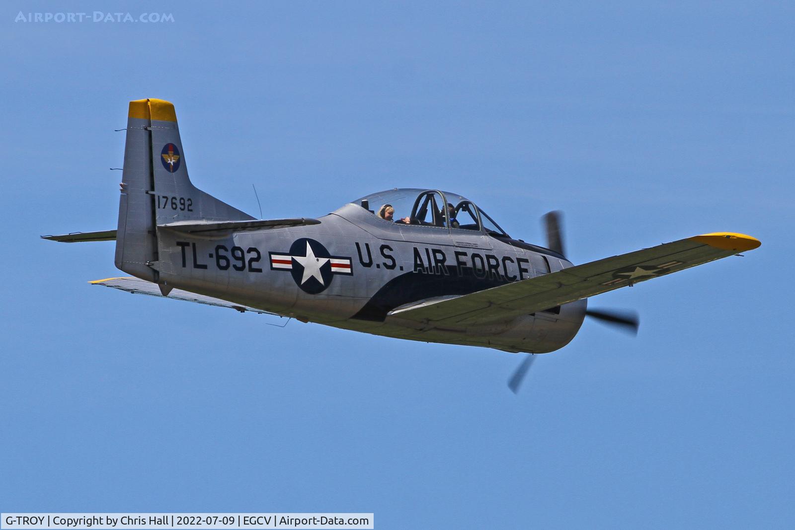 G-TROY, 1951 North American T-28A Trojan C/N 174-545, Sleapkosh 2022