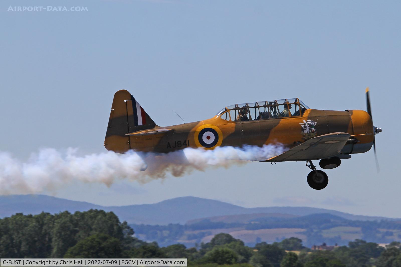 G-BJST, 1953 Canadian Car & Foundry T-6H Harvard Mk.4M C/N 14A-2429, Sleapkosh 2022