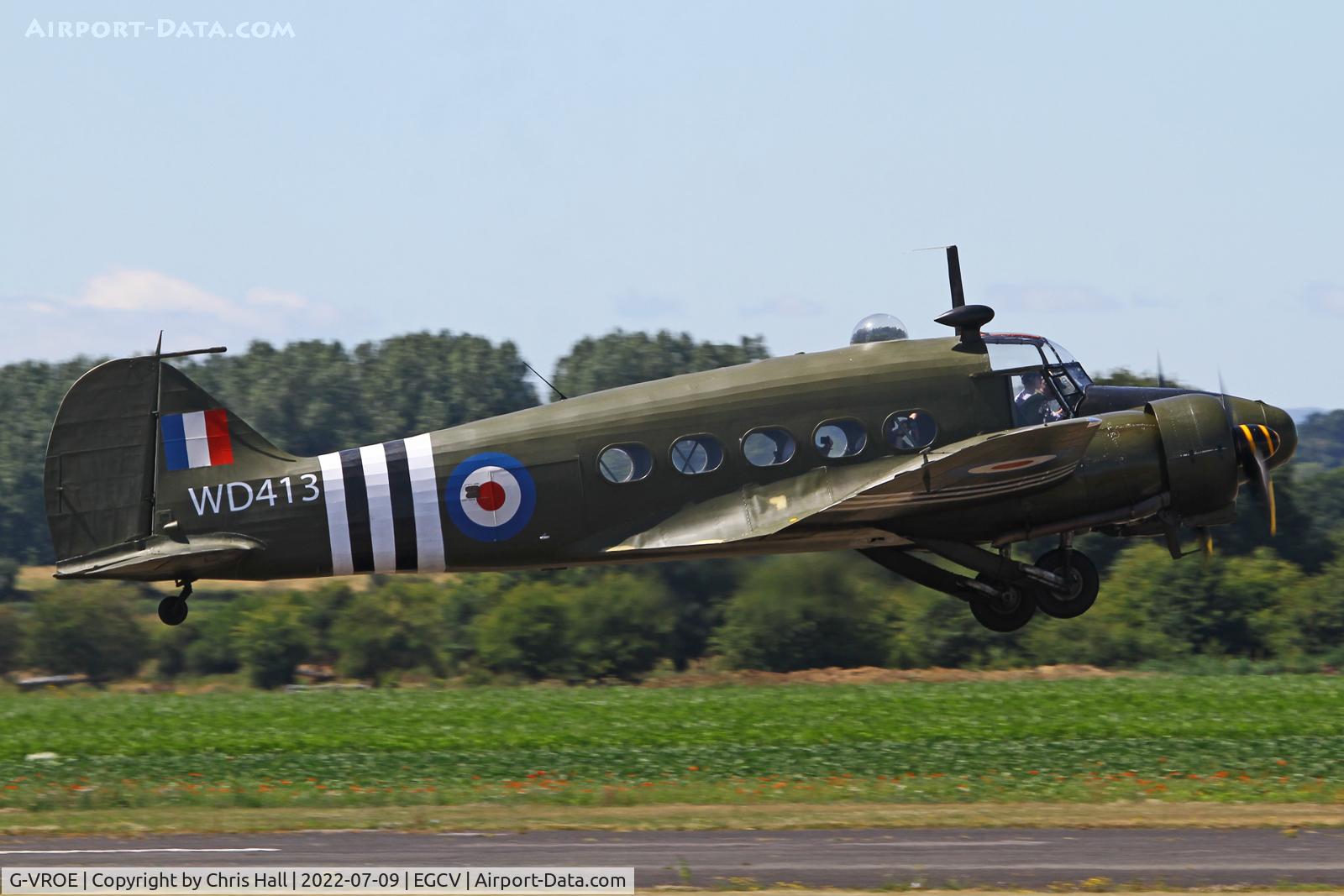 G-VROE, 1950 Avro 652A Anson T.21 C/N 3634, Sleapkosh 2022
