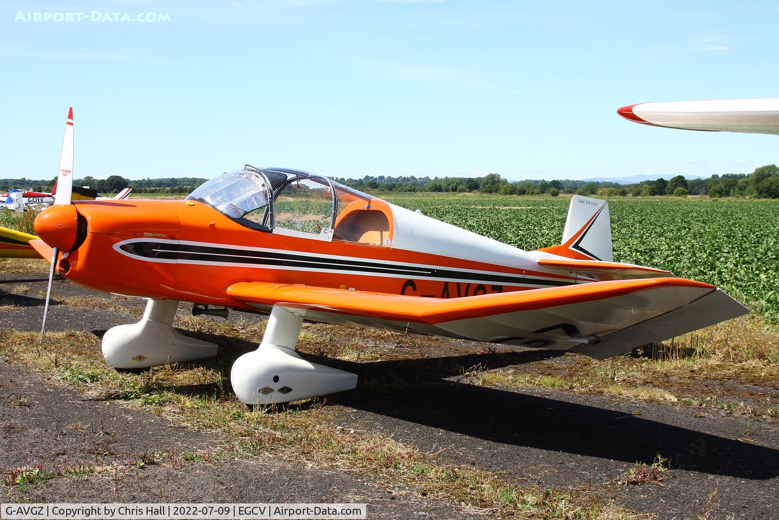 G-AVGZ, 1962 CEA Jodel DR.1050 Ambassadeur C/N 341, Sleapkosh 2022