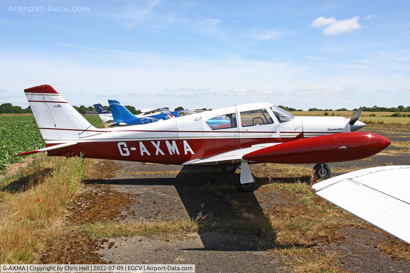 G-AXMA, 1963 Piper PA-24 Comanche C/N 24-3467, Sleapkosh 2022