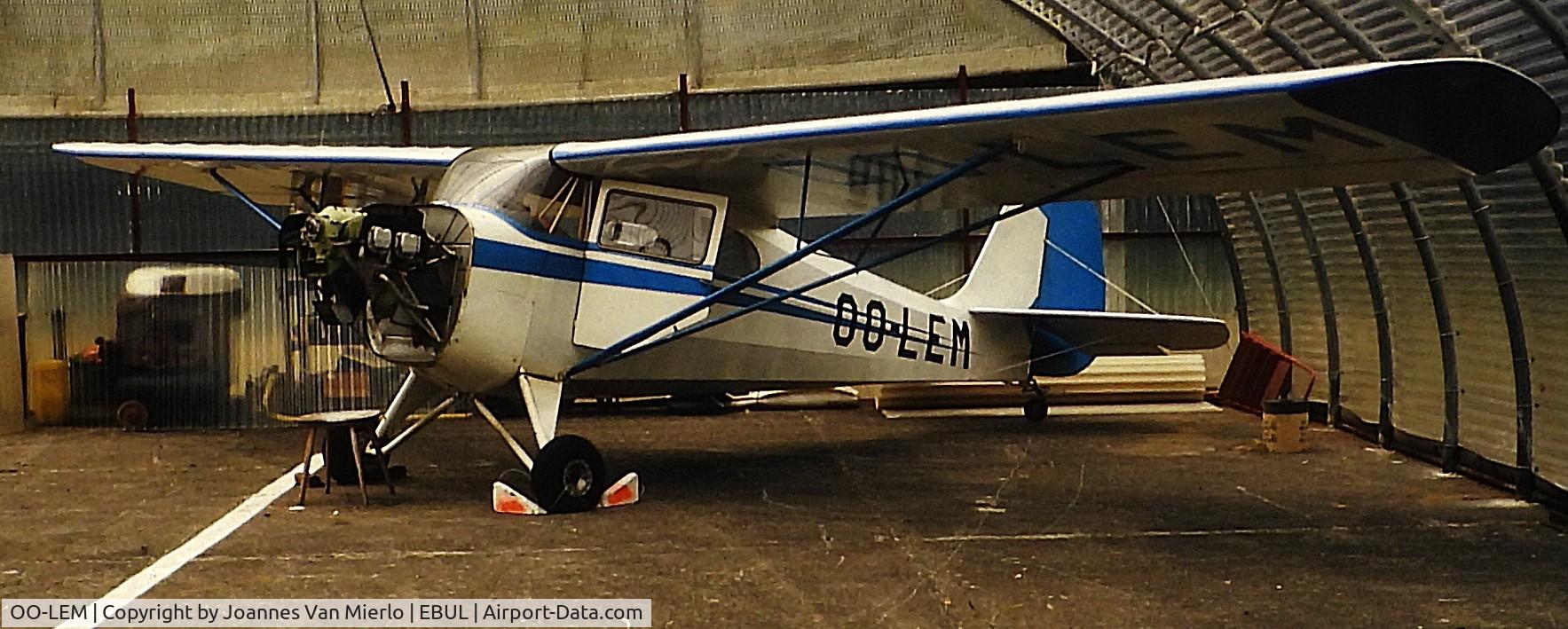 OO-LEM, 1947 Aeronca 11AC Chief Chief C/N 11AC-1607, ex-slide