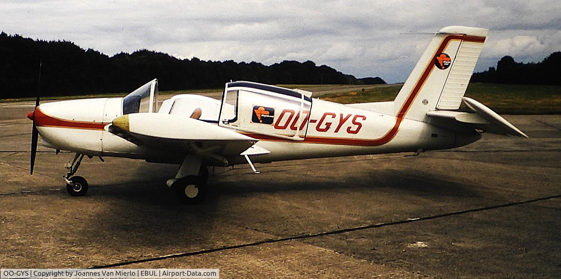 OO-GYS, 1977 Socata MS-880B Rallye 100T C/N 2857, ex-slide