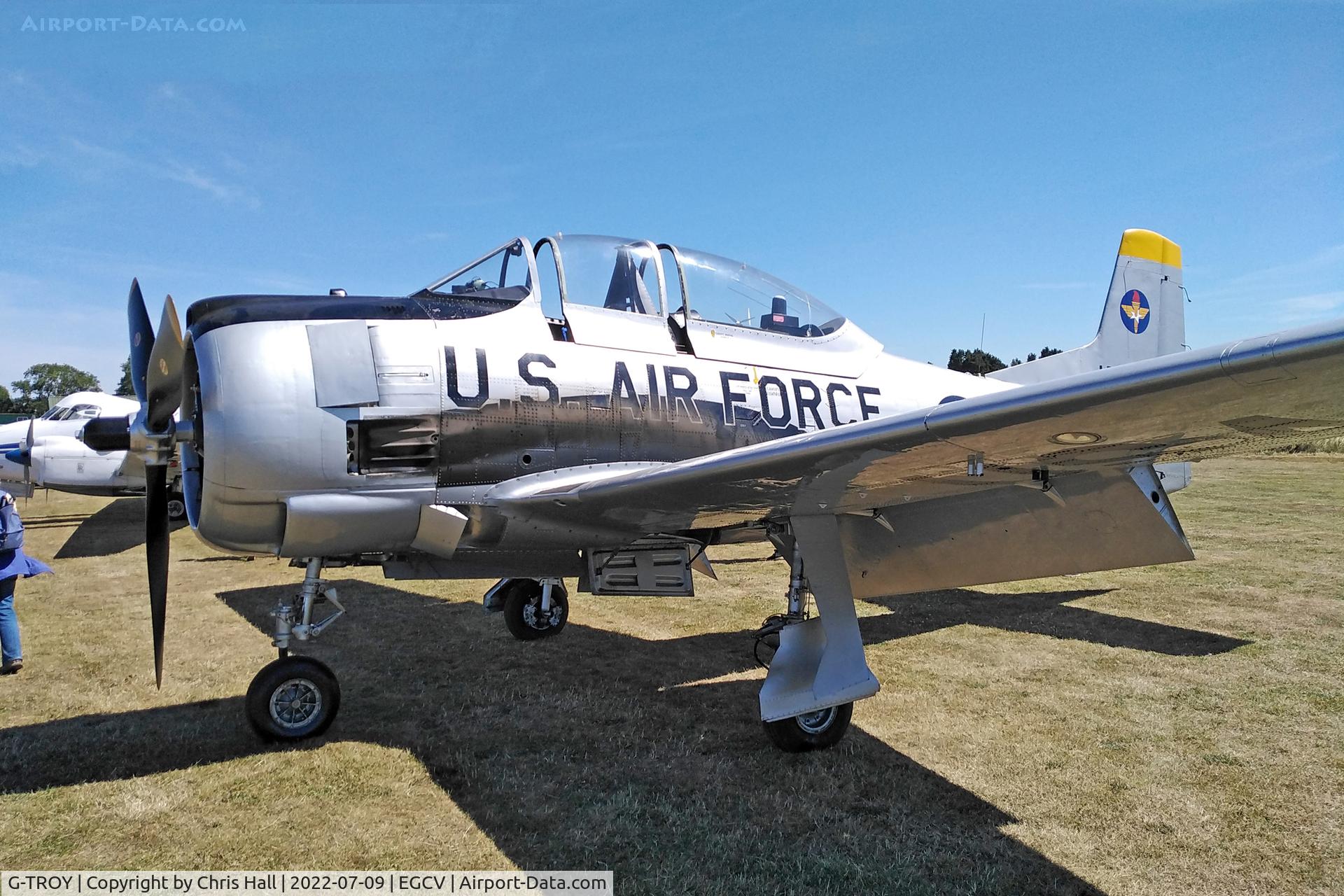 G-TROY, 1951 North American T-28A Trojan C/N 174-545, Sleapkosh 2022