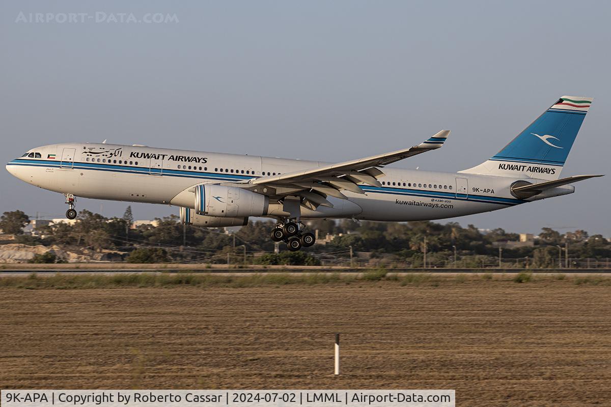 9K-APA, 2015 Airbus A330-243 C/N 1626, Runway 31