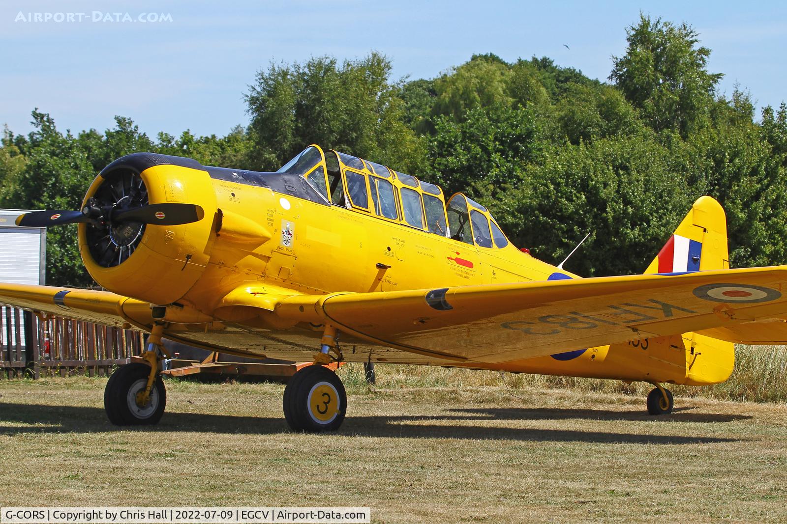 G-CORS, 1944 Noorduyn AT-16 Harvard IIB C/N 14A-1884, Sleapkosh 2022