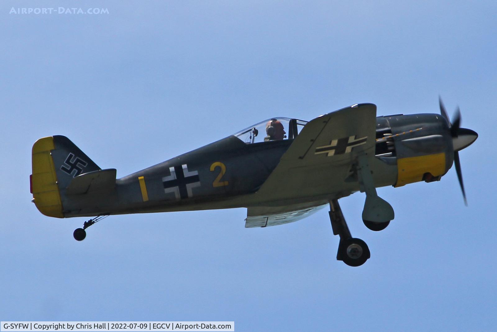G-SYFW, 1984 WAR Focke-Wulf 190 C/N PFA 081-10584, Sleapkosh 2022