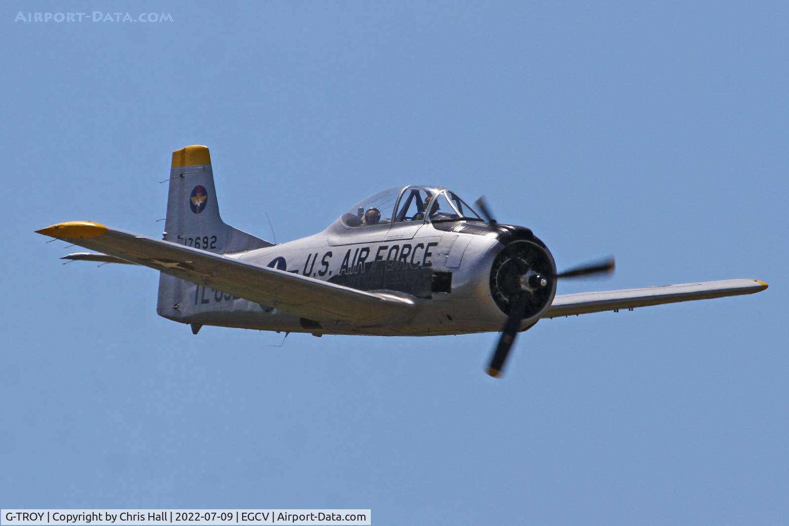 G-TROY, 1951 North American T-28A Trojan C/N 174-545, Sleapkosh 2022