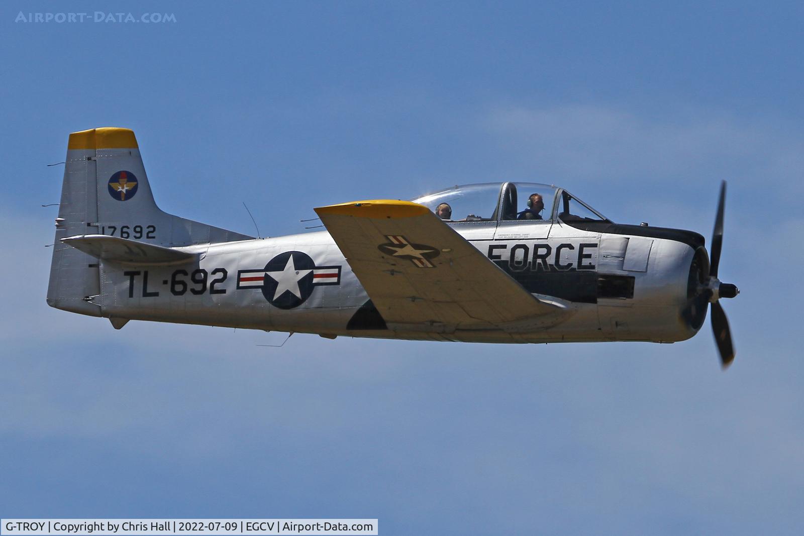 G-TROY, 1951 North American T-28A Trojan C/N 174-545, Sleapkosh 2022