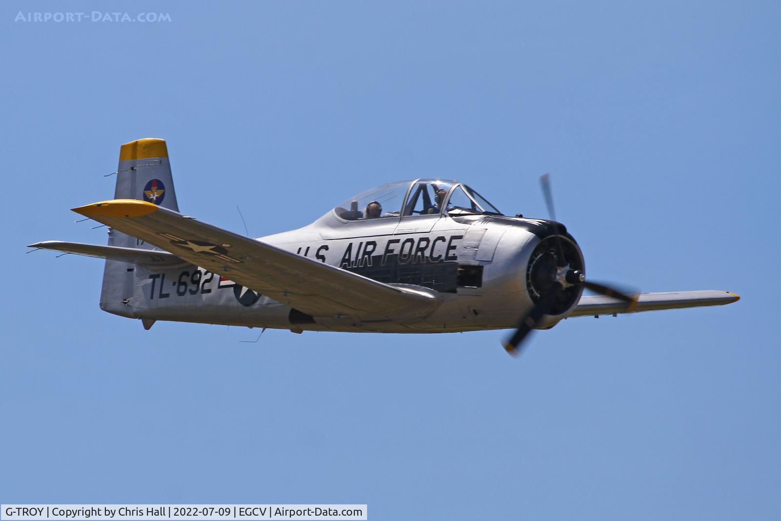 G-TROY, 1951 North American T-28A Trojan C/N 174-545, Sleapkosh 2022